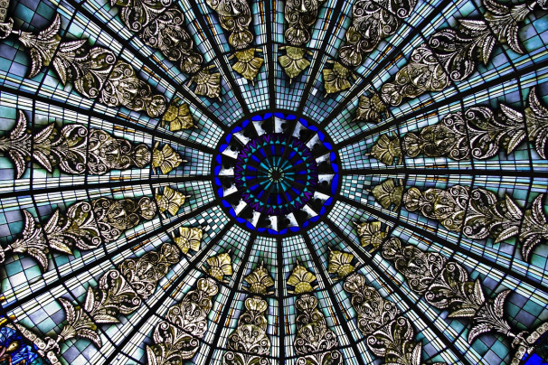 Abstract geometric composition